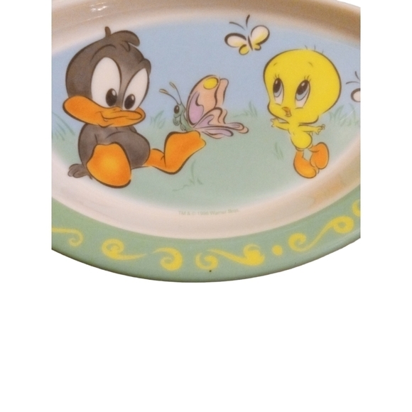 Zaks Design Bugs Bunny Baby & Friends Hard Plastic Divided Collector Plate - Picture 2 of 5